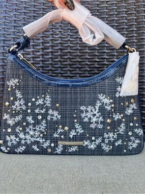 NWT Brahmin ESME in MULTI RIVERTON Shoulder Bag